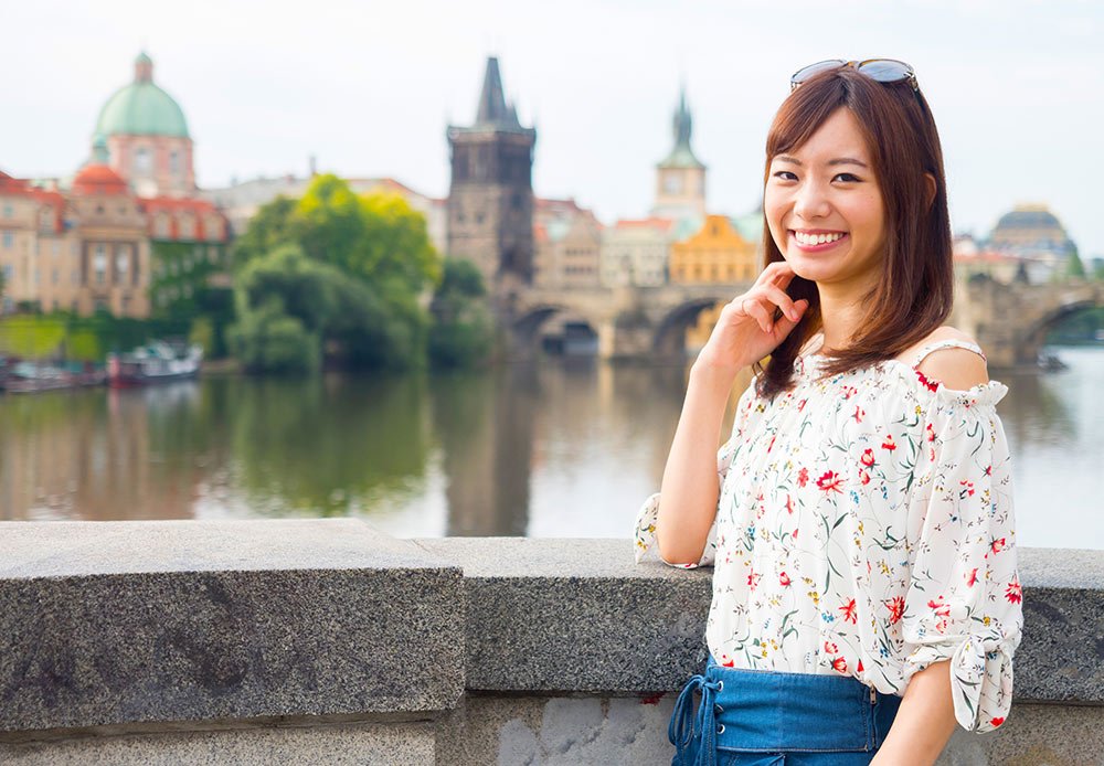 girl in Prague